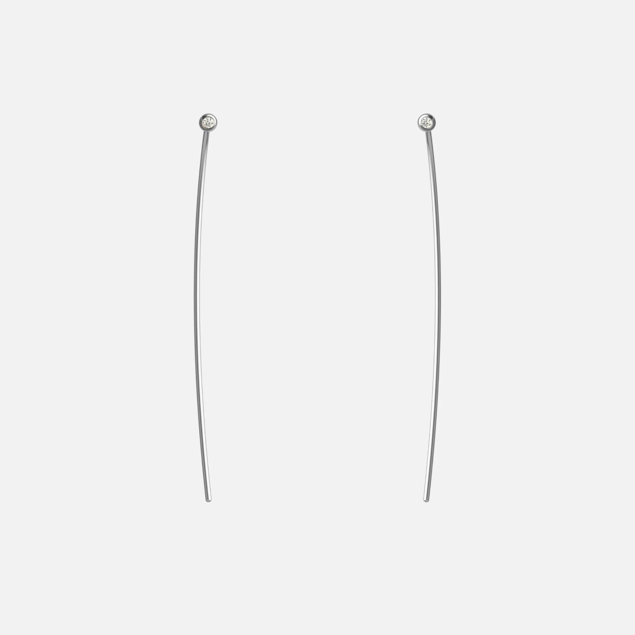 one earring 2 with diamond