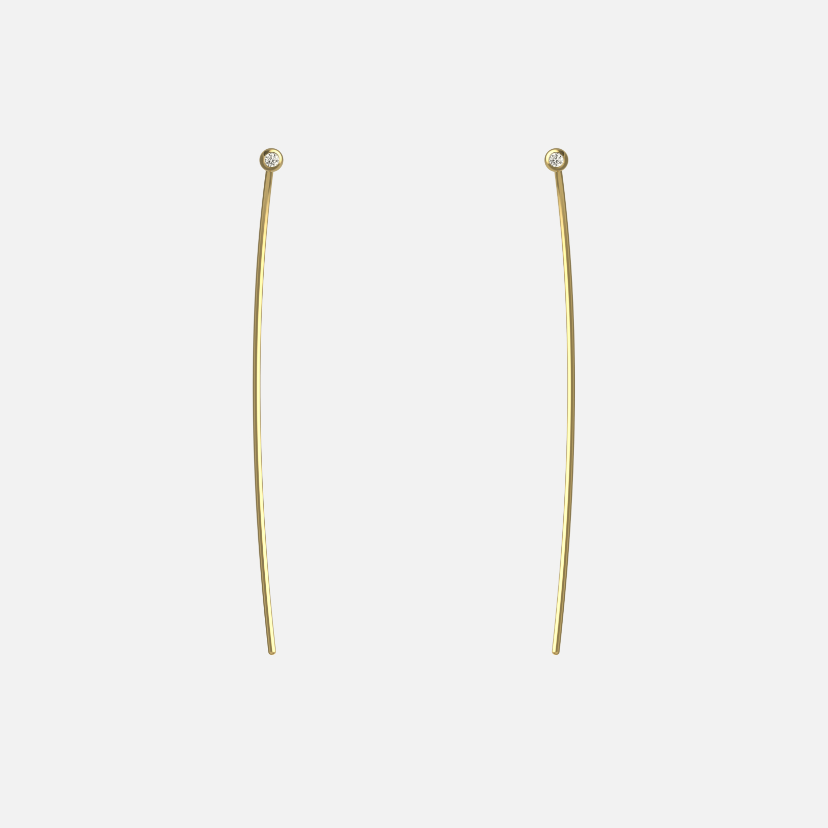 one earring 1 with diamond