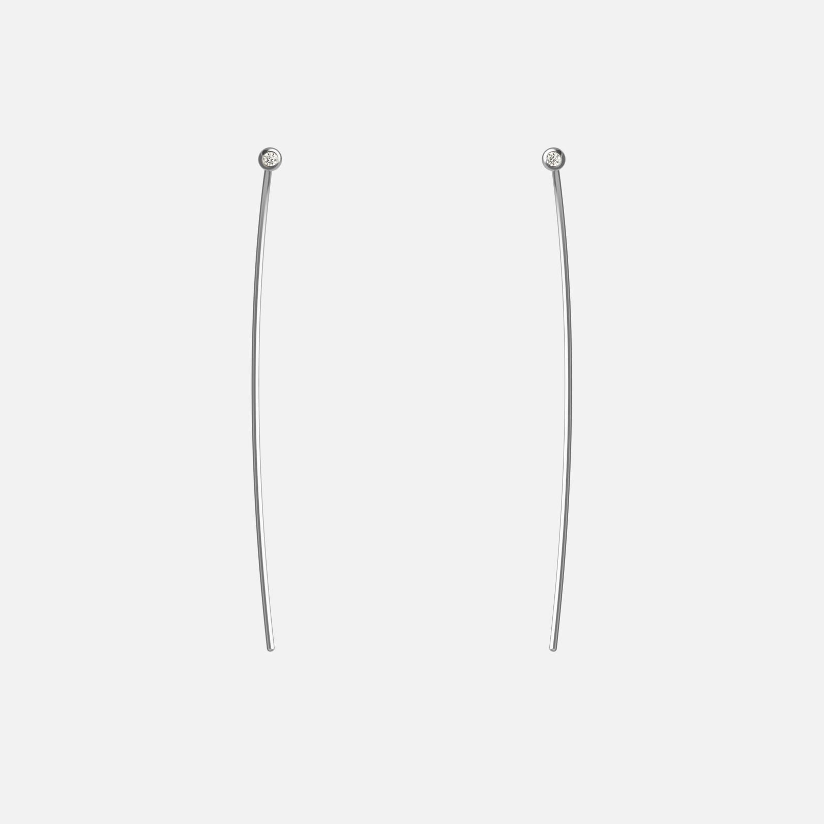 one earring 2 with diamond