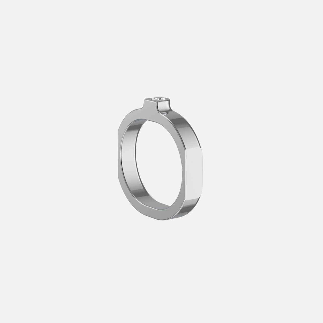 Valyta Narrow Diamond Ring - Image 4