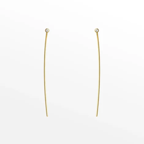 One Diamond Earrings